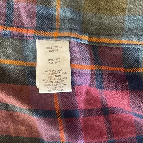 S MENS Natural Reflections Flannel - Picture 3 of 4